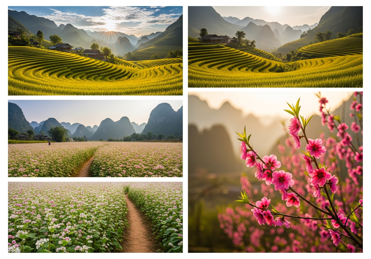 Hà Giang đi mùa nào đẹp nhất? Bảng 'chốt' thời điểm lý tưởng theo gu xê dịch