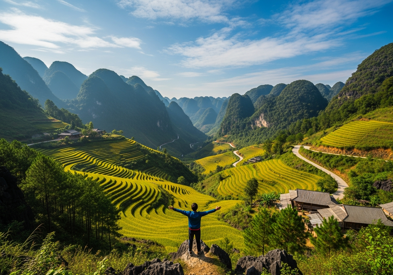 Lạc bước giữa 'rừng' hoa xuân: Khi đào rừng và hoa mận bung nở trắng trời (Tháng 1 - Tháng 3)