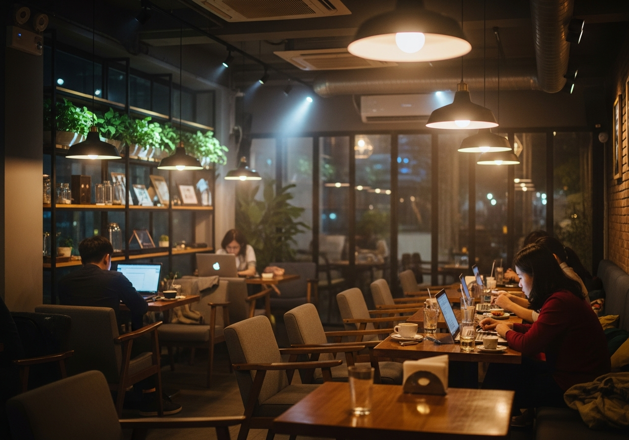 Đừng để deadline và cái nóng Hà Nội làm phiền – Tại sao cafe xuyên đêm Hà Nội là 'cứu cánh'?