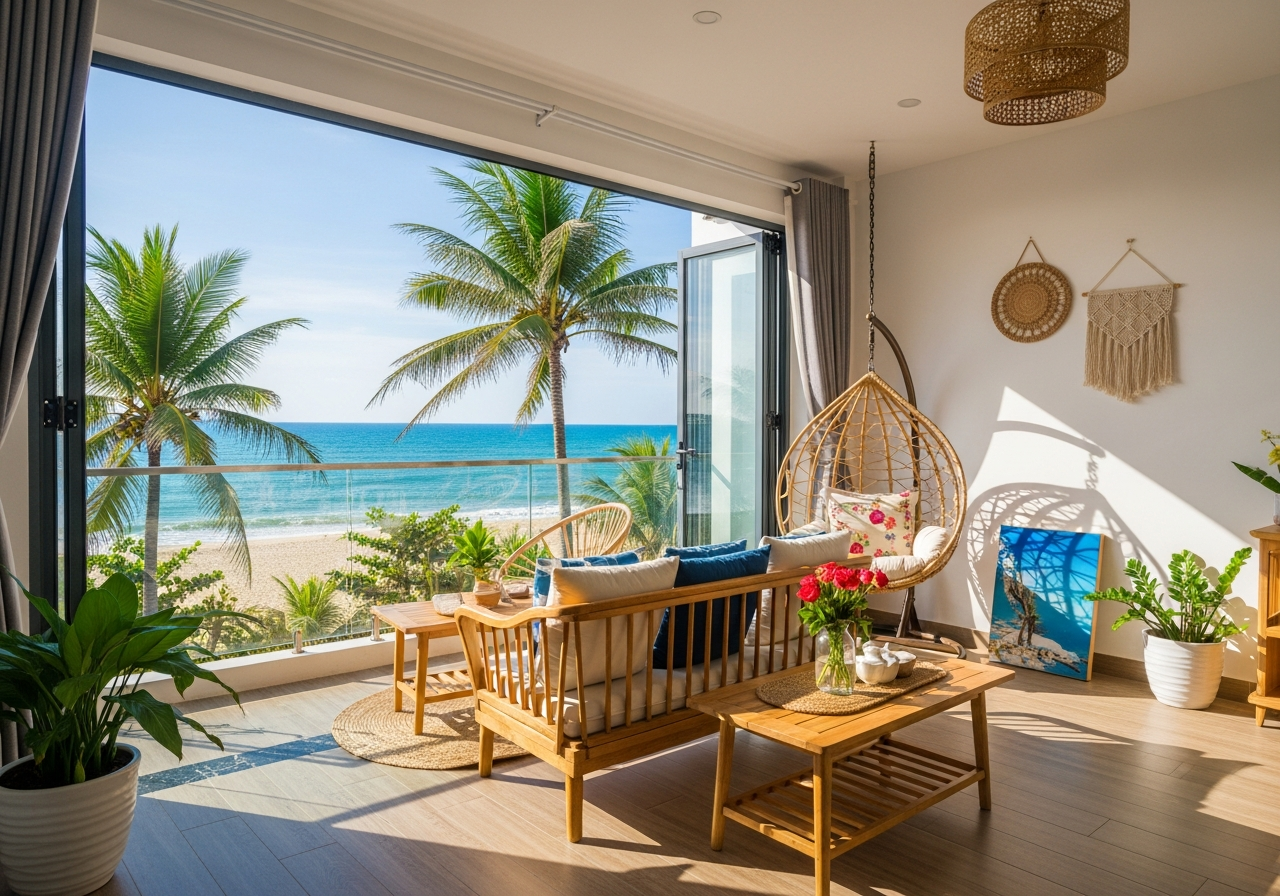 Sống chậm tại các homestay view sông Hàn và cầu Rồng cực chill