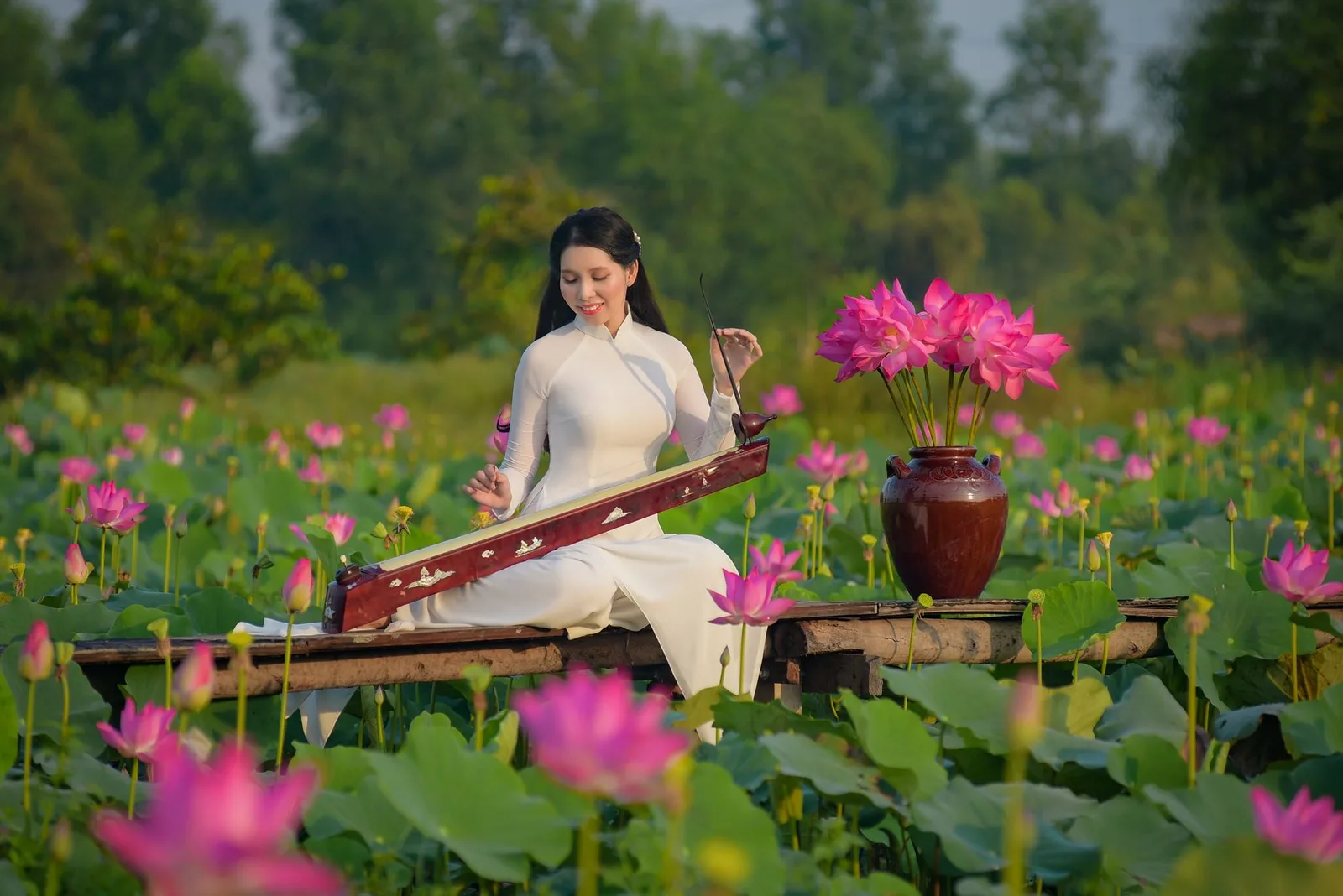 Nghệ nhân biểu diễn đờn ca tài tử trong không gian đời thường ở Nam Bộ