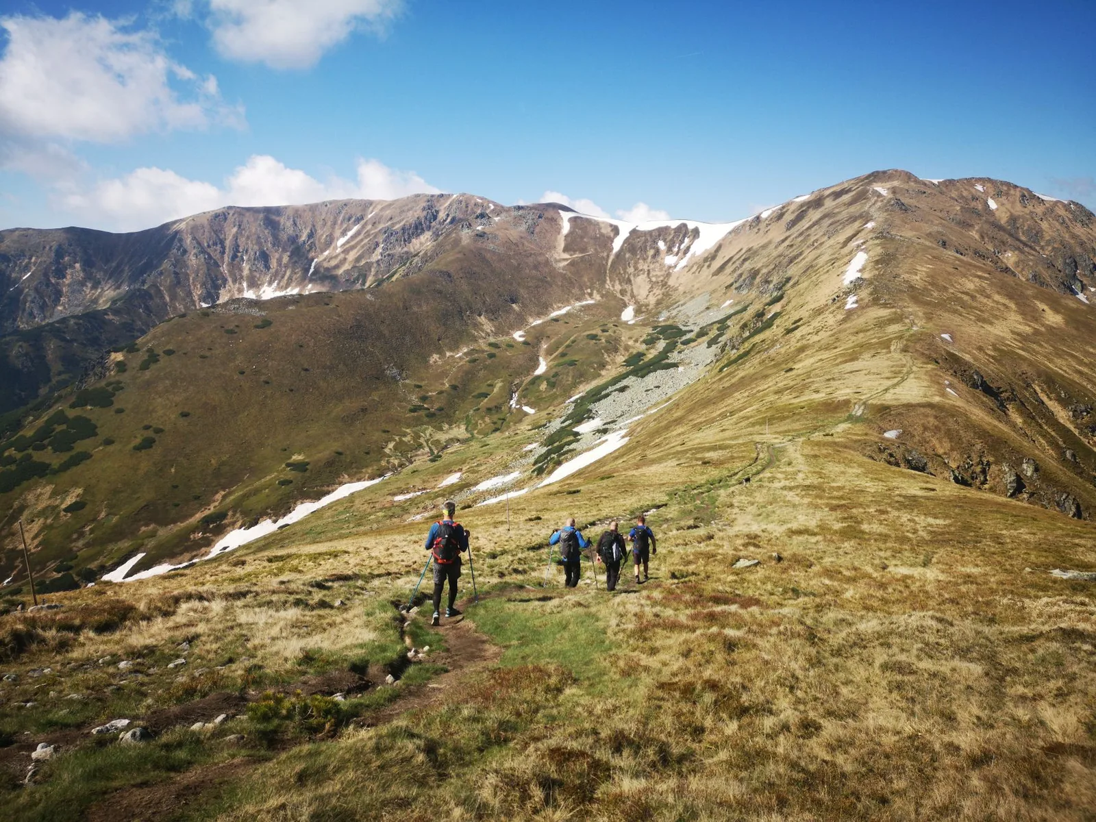 Đường trekking Tam Đảo dưới trời quang mây tạnh