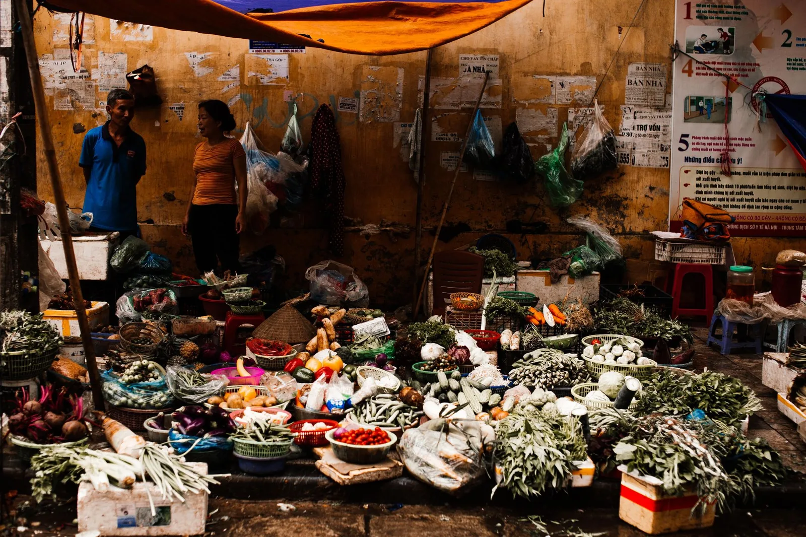 Ẩm thực địa phương tại khu chợ miền núi Sa Pa