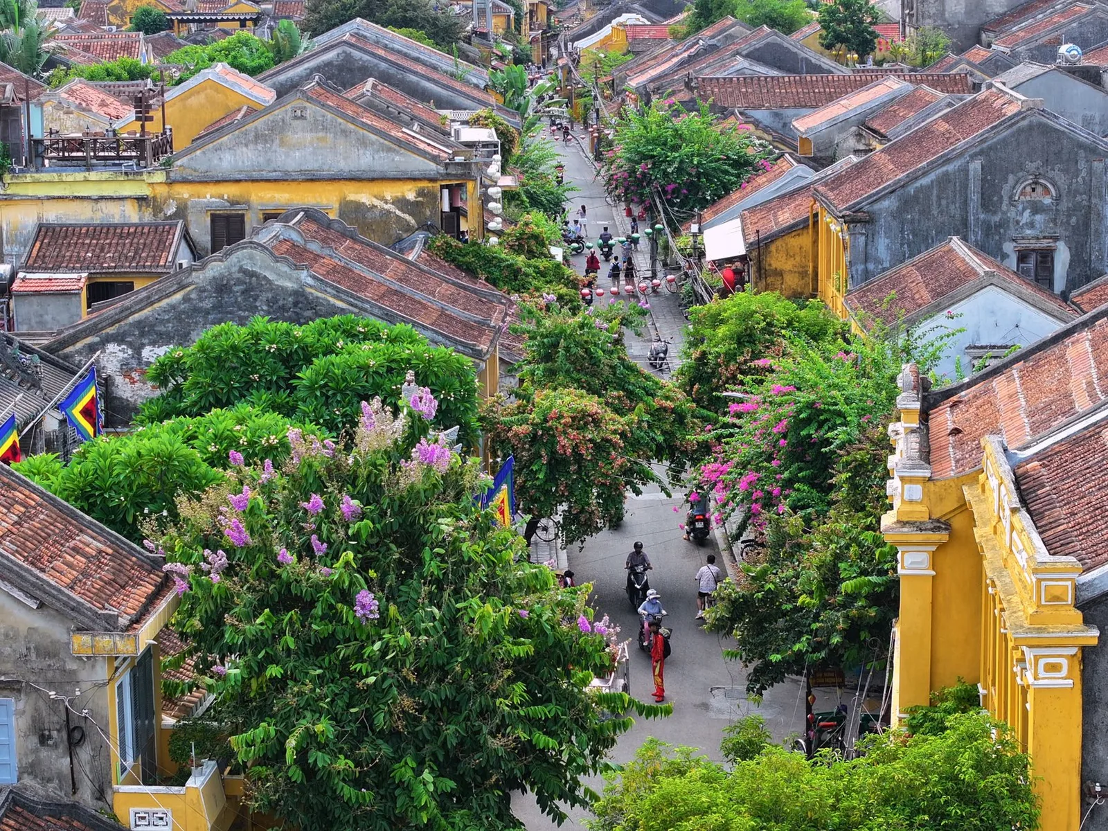 Đường phố cổ Hội An yên bình vào buổi chiều