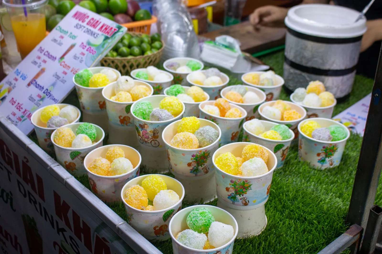 Các loại bánh trôi Việt Nam với cách trình bày khác nhau