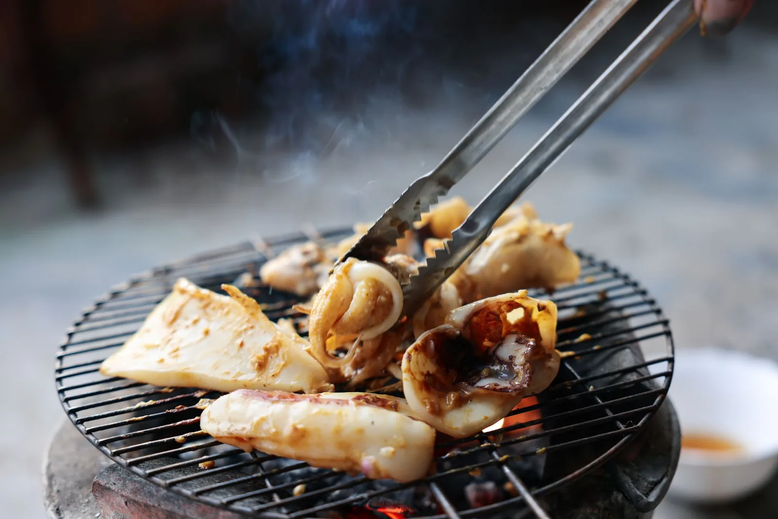 Các món hải sản đường phố Việt Nam vào buổi tối