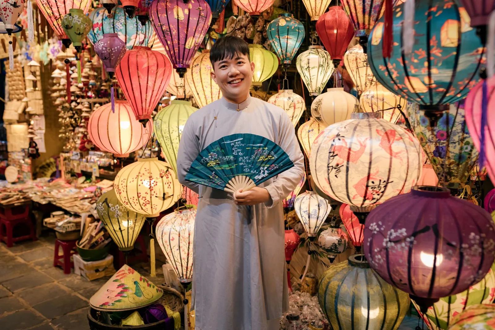 Phố cổ Hội An lung linh đèn lồng trong đêm Trung thu