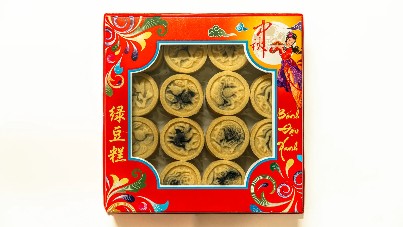 Set quà bánh Trung thu hiện đại được bày trí tinh tế