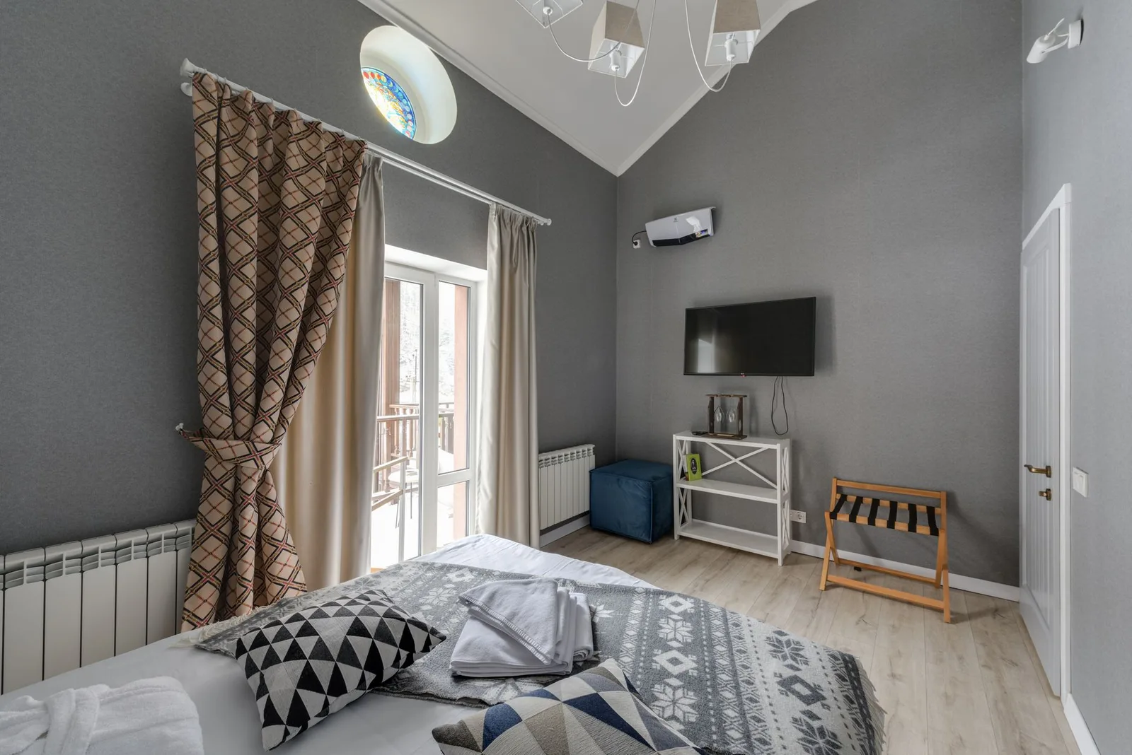 Phòng ngủ riêng tại homestay miền núi