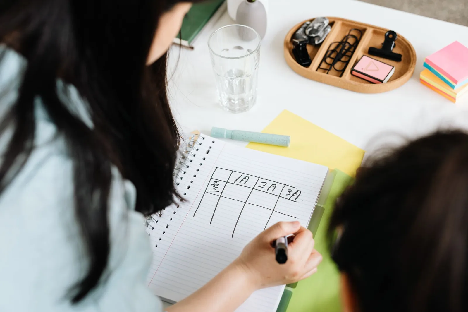 Người châu Á sắp xếp lịch tuần để duy trì thói quen giữ lời