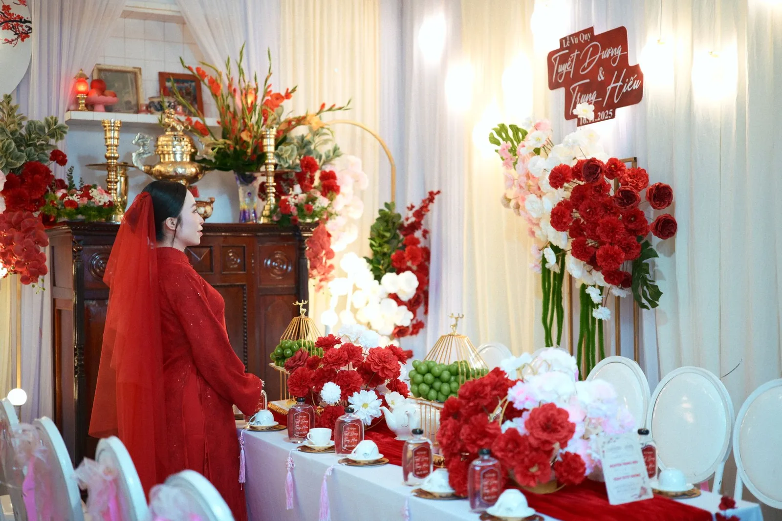 Cách bày mâm cỗ chay Trung thu đẹp mắt